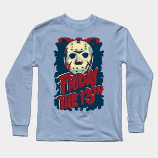 Pop Art Friday Cat Mask Long Sleeve T-Shirt